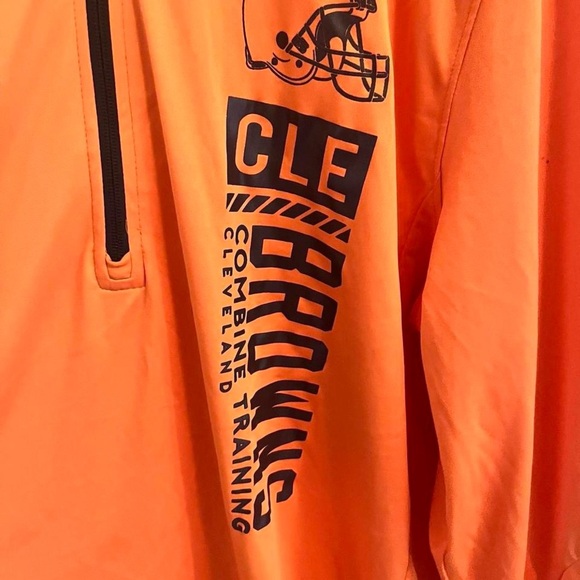 NFL Team Orange Quarter-Zip Pullover - Picture 2 of 4